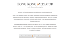 Desktop Screenshot of hongkongmediator.com